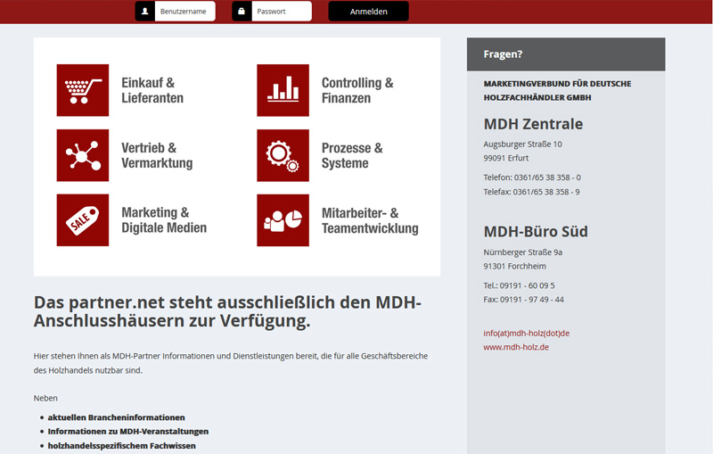 MDH-Patner-Portal - mdh-partner.net